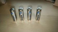 4 x Energizer Ultimate AA Mignon Lithium FR6 L91 1,5V Batterien im Blister 1x4
