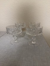 Vintage 4 Sektschalen aus