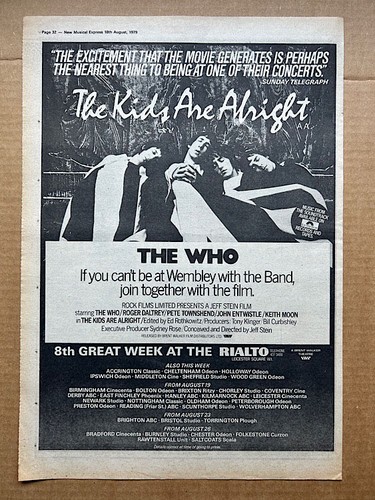 The who kids are - the, alright
