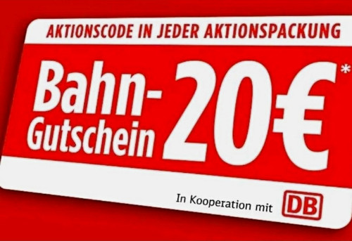 Bahn gutschein - db, €