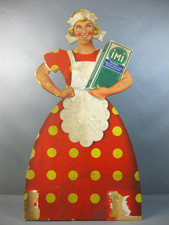 großer alter Werbeaufsteller