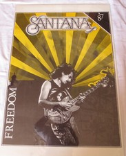 Santana Plakat Poster Freedom 1987 70 x 100 cm