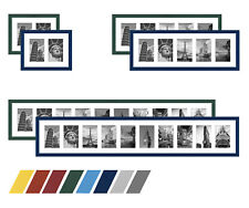 Collage Holz Bilderrahmen Galerie mit Passepartout für 2 - 13 Fotos 10x15 13x18