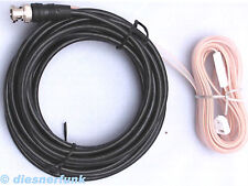 BOS DRAHT SCANNER ZIMMER ANTENNE 670cm BNC UNIDEN UBC ALBRECHT AE 69 72 92 230