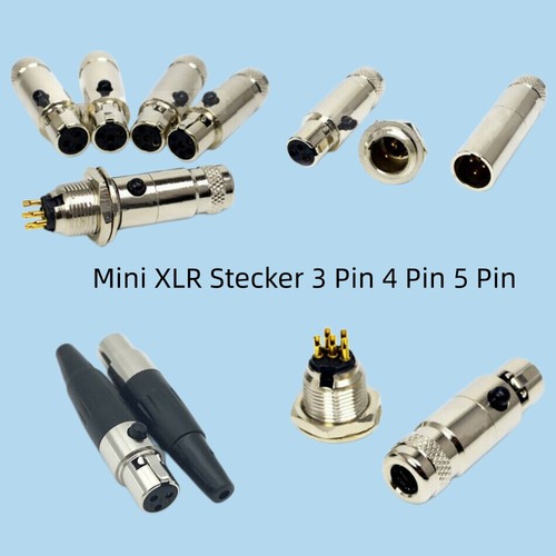 Mini xlr anschluss - mini, xlr-anschluss