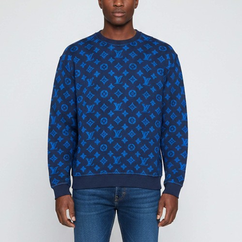 Louis vuitton sweatshirt blau - vuitton,