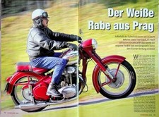 Oldtimer Markt 02/2012 Jawa 500 ohc mit 26PS in einer seltenen Vorstellung auf 8