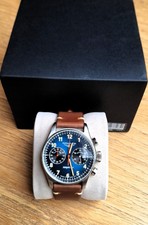 Bauhaus Aviation Tornado Chronograph Herrenuhr 10 Bar Datum made in Germany