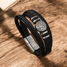 Armband Lebensbaum I Schwarz I