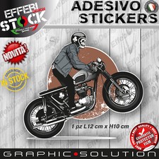 Aufkleber Sticker MOTORBIKE SKULL ACE CAFE RACER LONDON GENTLEMANTS GHOST RIDER
