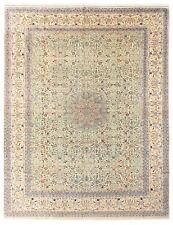 Originaler Isfahan Haghighi auf Seide 450x320cm Palastteppich Esfahan Silk Antik