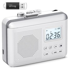 Tragbarer Kassettenspieler