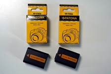 2 x Patona Akku für Sony Alpha ILCE 6000, 6100, 6300, 6400, 6500 - NP-FW50
