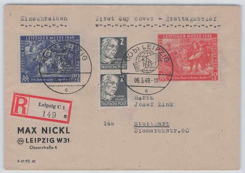 Sbz 230 231 ersttagsbrief - nr.,