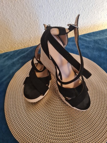 Schuhe mit keilabsatz 38 - schuhe,