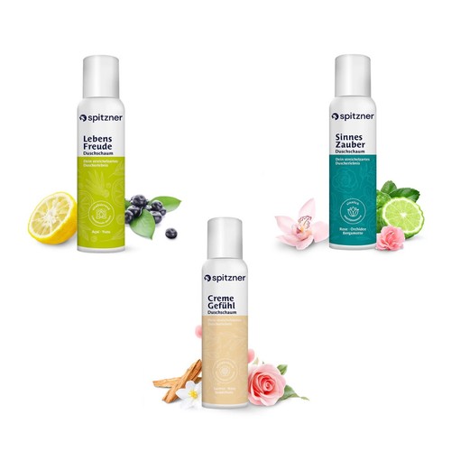 Spitzner duschschaum set - duschschaum,