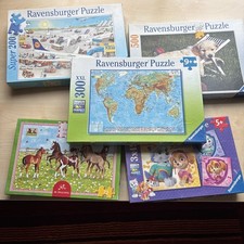 Puzzel Set, 5 Stück Ab 5 Jahre 5 Verschiedene Boxen Siehe Foto