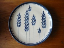 Kuchenteller blau weiß - kuchenteller, blau/weiß