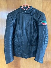 Bieffe Motorradjacke Lederjacke Vintage Gr. XS
