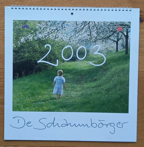 Kalender der sparkasse - kalender,