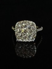 2CT Moissanite Cluster Halo