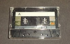  TDK SA 60 Audiokassette UNBESPIELT ohne Inlay TOP ZUSTAND