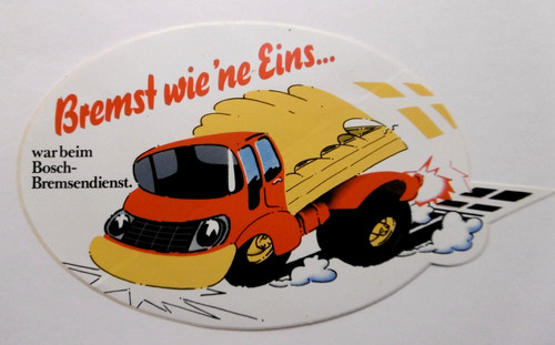 Werbe aufkleber bosch - werbe-aufkleber,