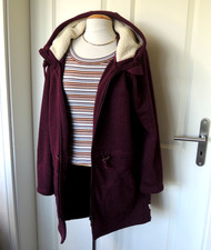 Deerberg Übergangs-Jacke Mantel Outdoor Fleece-Parka L 42/44