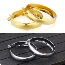 Große Breite Creolen