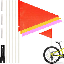 3PCS Fahrradfahne,152Cm