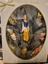 Lauscha Krebs MÄRCHEN- Glasfiguren Glasfiguren Schneewittchen und Die 7 Zwerge
