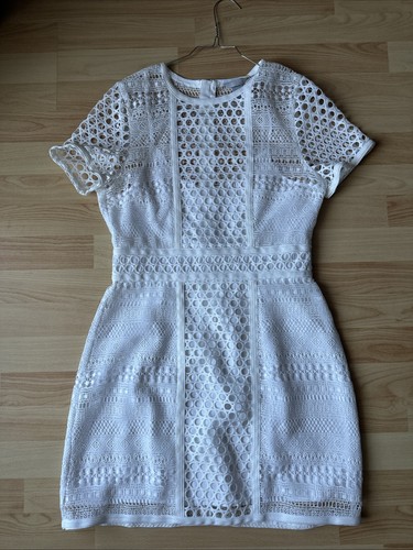 Kleid mit lochstickerei - kleid,