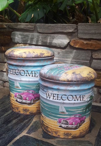 Sitztonne vintage sitzhocker - vintage,,