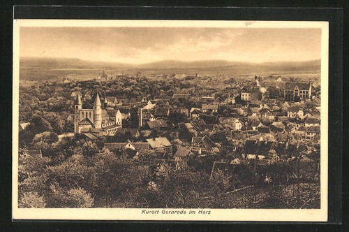 Gernrode gesamtansicht - gernrode,