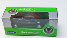 Welly NEX 1:60 Volkswagen VW Käfer Oldtimer Spielzeug schwarz unbespielt in OVP