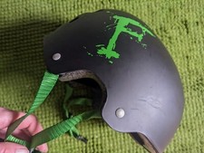 Skaterhelm Fischer  Schwarz Grün Größe S/M 56 -59 cm