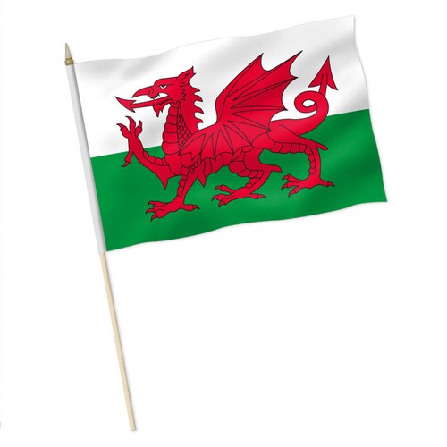 Wales stockfahne flagge - stockfahne,,