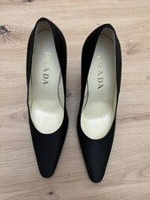 Prada Pumps Highheels Original Gr 38 Schwarz Neu!