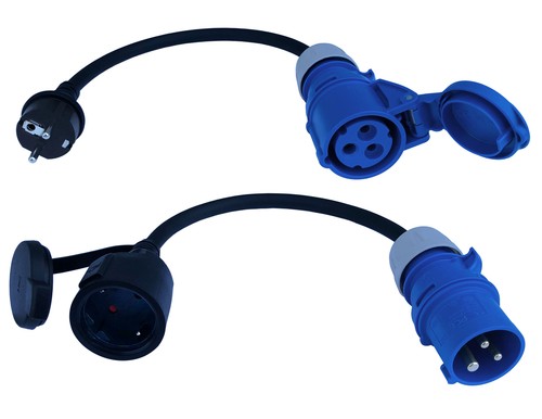 Adapter cee 16a 230v - cee, 16a/230v