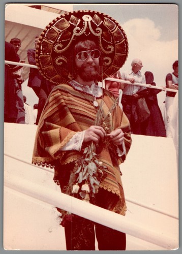 Vintage foto mann mit - mann,