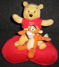 Winnie Pooh + Tigger  auf Herz