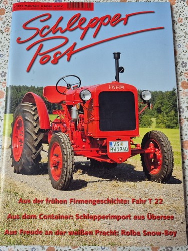 Schlepper post 2015 fahr - schlepper, 2/2015