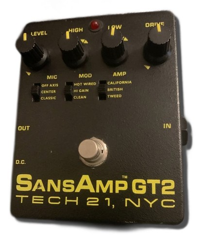 Tech21 sansamp gt2 prozessor - gt2,