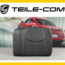 Rückenlehne Notsitz Porsche 911 997 Cabrio Kunstleder schwarz LINKS/Seat