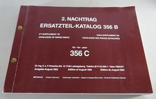 2. Nachtrag zum Teilekatalog /