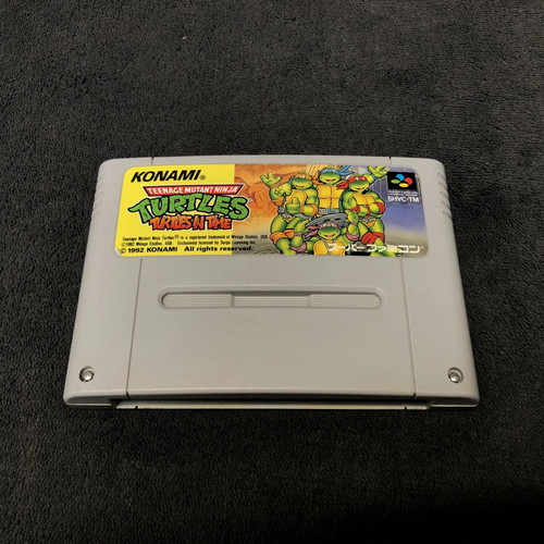 Super nintendo teenage mutant - nintendo,