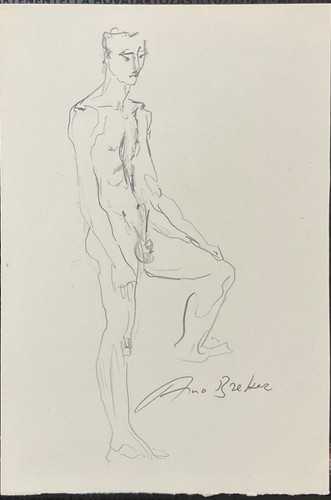 Arno breker originalzeichnung - arno, breker,