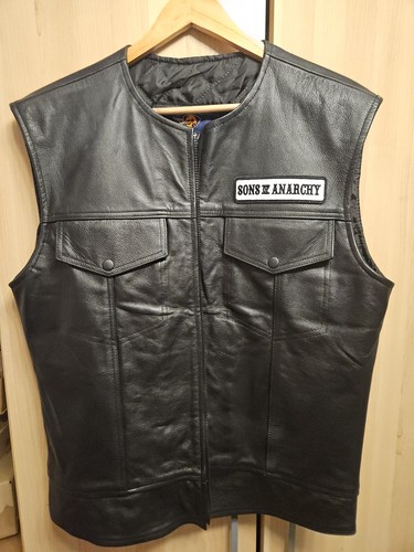 New sons anarchy biker vest - anarchy,