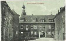 Wildenfels im Erzgebirge, Schloßhof, alte Ak von 1909, Franz Landgraf, Zwickau