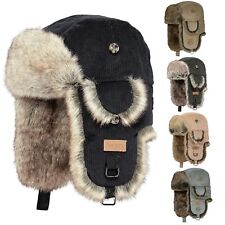 Barts Herren Damen Mütze Fliegermütze Trapper WIntermütze Rib Bomber 18